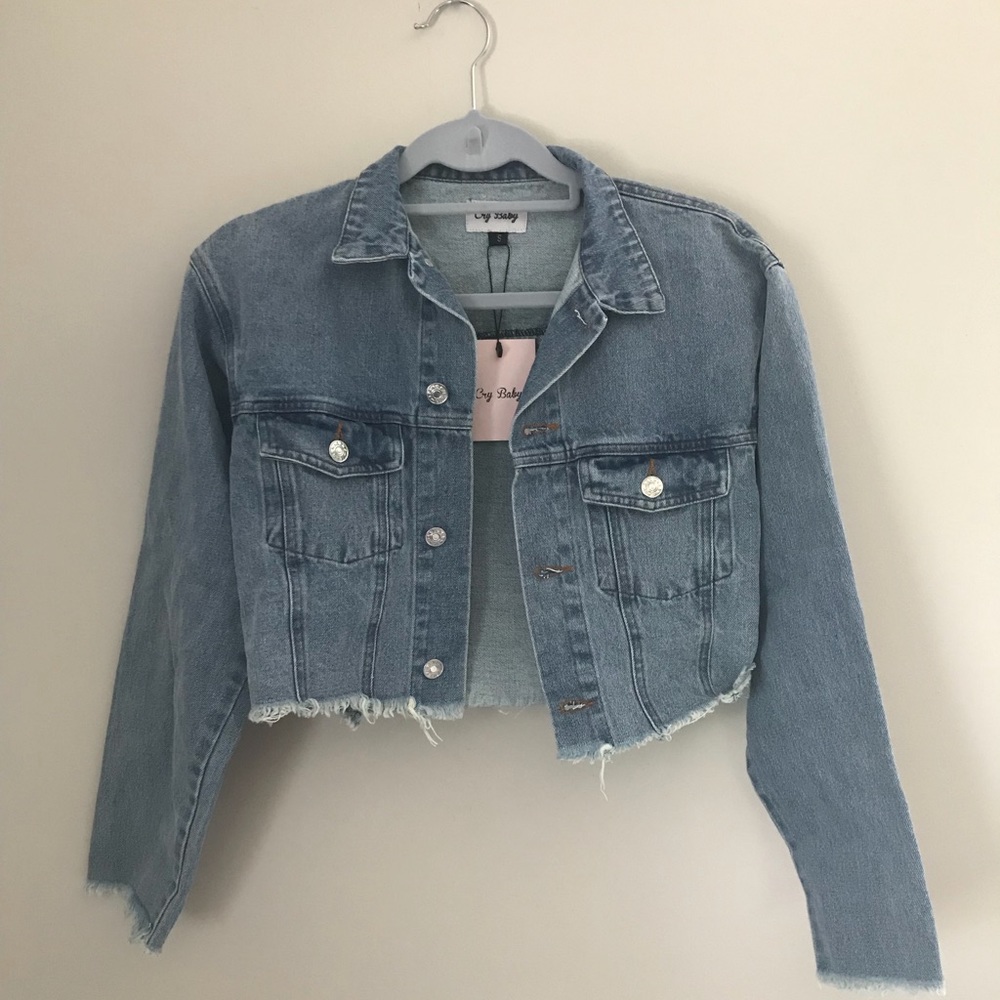 Cropped Denim Jacket